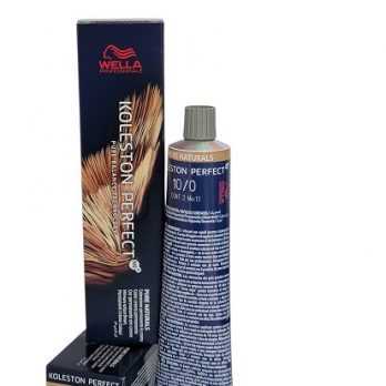 WELLA KOLESTON PERFECT ME+/PURE NATURALS/ COLOR CREMA PERMANENTE  10/0  RUBIO SUPER CLARO   INTENSO  60 ML