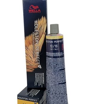 WELLA KOLESTON  PERFECT ME+/RICH NATURALS/ COLOR CREMA PERMANENTE 10/16  RUBIO SUPER CLARO CENIZA  VIOLETA 60 ML