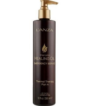 LANZA/KERATIN/HEALING OIL/EMERGENCY SERVICE/THERMAL THERAPY/PART A/ 296ML