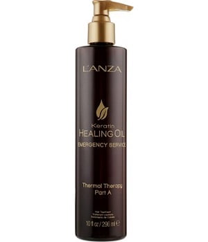 LANZA/KERATIN/HEALING OIL/EMERGENCY SERVICE/THERMAL THERAPY/PART A/   296ML