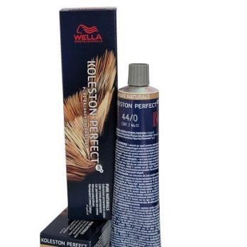 WELLA KOLESTON PERFECT ME+/PURE NATURALS/ COLOR CREMA PERMANENTE  44/0  CASTAÑO MEDIO   INTENSO  60 ML