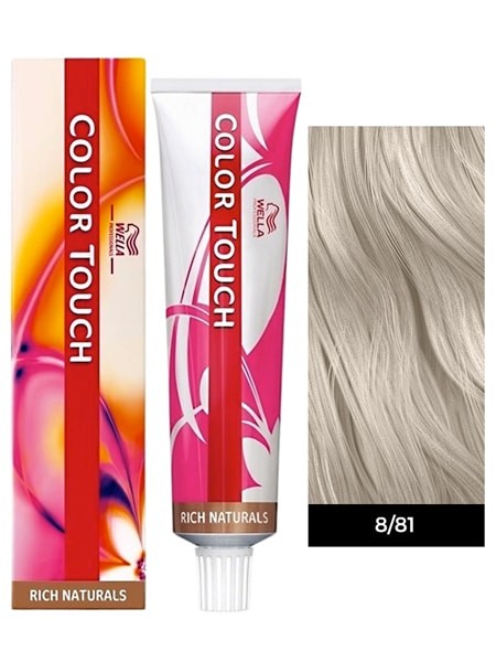 TINTE COLOR TOUCH SEMI PERMANENTE 60ML . 8/81 RICH NATURALS