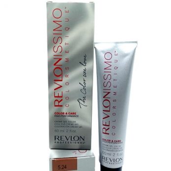 REVLONISSIMO COLORSMETIQUE 5.24 CASTAÑO CLARO PERLADO COBRIZO/60ML