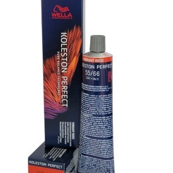 WELLA KOLESTON PERFECT/VIBRANT REDS COLOR CREMA PERMANENTE/ 55/66 CASTAÑO CLARO INTENSO VIOLETA INTENSO  60ML