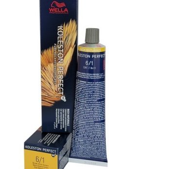 WELLA KOLESTON  PERFECT ME+/RICH NATURALS/ COLOR CREMA PERMANENTE  6/1 RUBIOO SCURO CENIZA  60 ML