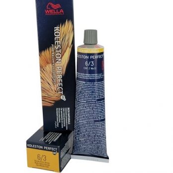 WELLA KOLESTON  PERFECT ME+/RICH NATURALS/ COLOR CREMA PERMANENTE 6/3  RUBIO  OSCURO DORADO  60 ML