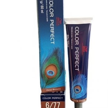 WELLA PROFESSIONALS COLOR PERFECT COLORACION EN CREMA  6/77 RUBIO OSCURO MARRON INTENSO  60 ML