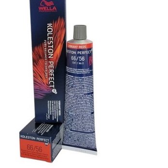 WELLA KOLESTON PERFECT/VIBRANT REDS COLOR CREMA PERMANENTE/ 66/56  RUBIO OSCURO INTENSO  CAOBA VIOLETA  60ML