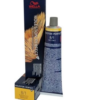 WELLA KOLESTON  PERFECT ME+/RICH NATURALS/ COLOR CREMA PERMANENTE  8/1 RUBIO CLARO CENIZA  60 ML