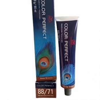 WELLA PROFESSIONALS COLOR PERFECT COLORACION EN CREMA  88/71  RUBIO CLARO  INTESO MARRON CENIZA 60 ML