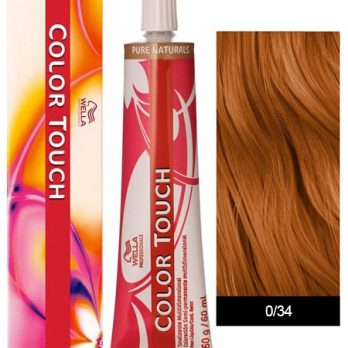 TINTE COLOR TOUCH WELLA PROFESSIONALS SPECIAL MIX  COLORACION EN CREMA  0/34 DORADO ROJO   60ML