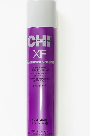 CHI XF MAGNIFIED VOLUME / spray de finalizado extra firme  /hold level 5 340g