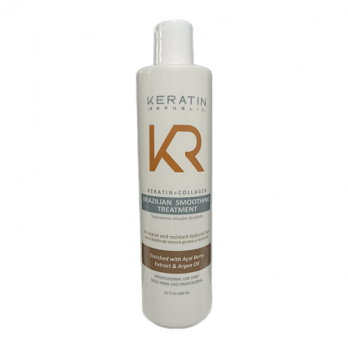 KERATIN REPUBLIC/ BRAZILIAN SMOOTHING TREATMENT/448 ML