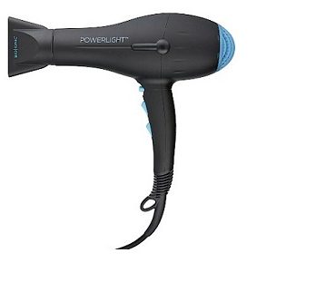 BIO IONIC/POWER LINGHT PRO DRYER IN MATTE BLACK WITH BLUE 120V