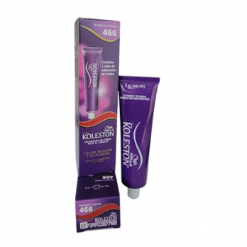 WELLA KOLESTON COLOR PERMANENTE 100% COBERTURA DE CANAS/ SING  466 BORGOÑA INTENSO  /50G