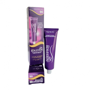 WELLA KOLESTON COLOR PERMANENTE 100% COBERTURA DE CANAS/ SING  90  RUBIO EXTRA   CLARO  /50G